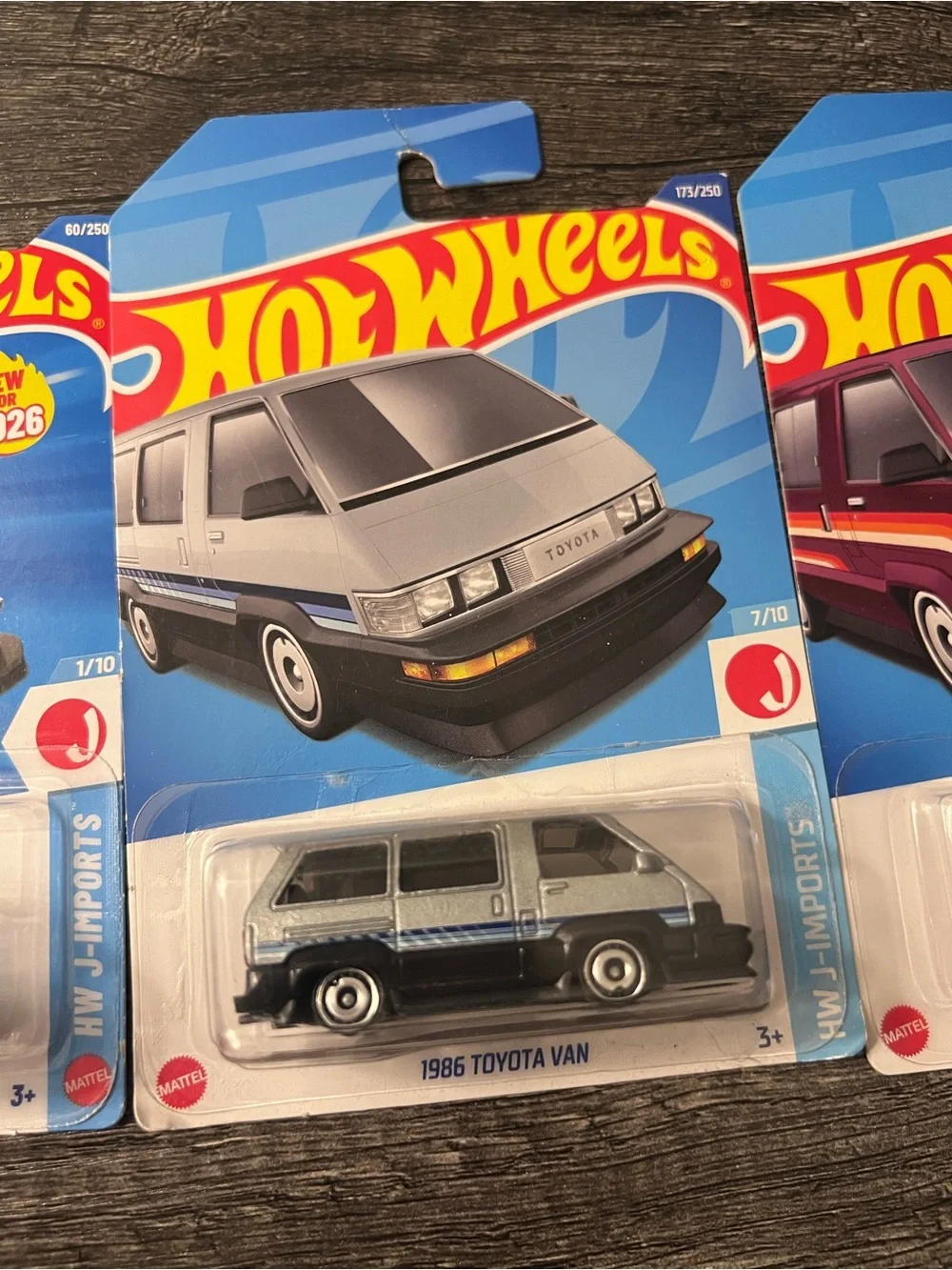Hot Wheels Toyota Prius Custom & 1986 Toyota Van Bundle J-Imports Lot